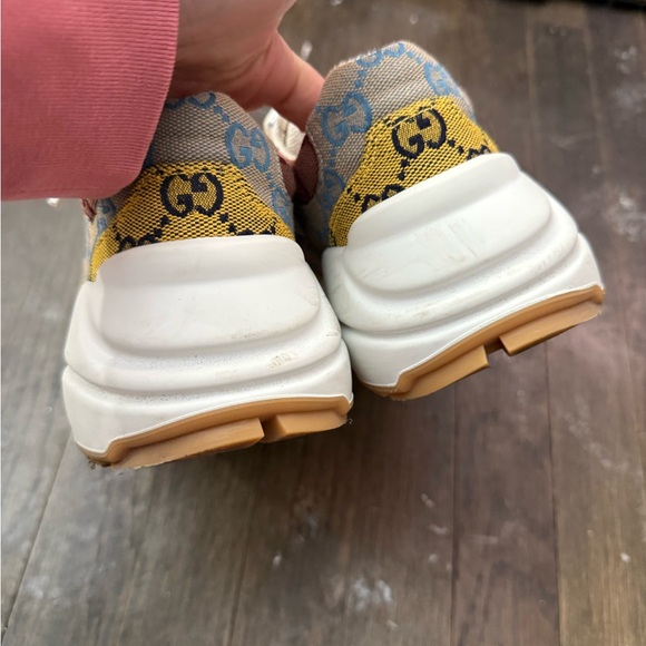 Gucci Rython Multicolor GG Sneakers - Picture 6 of 6